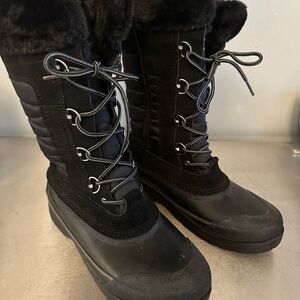 Women's Black Winter Boots